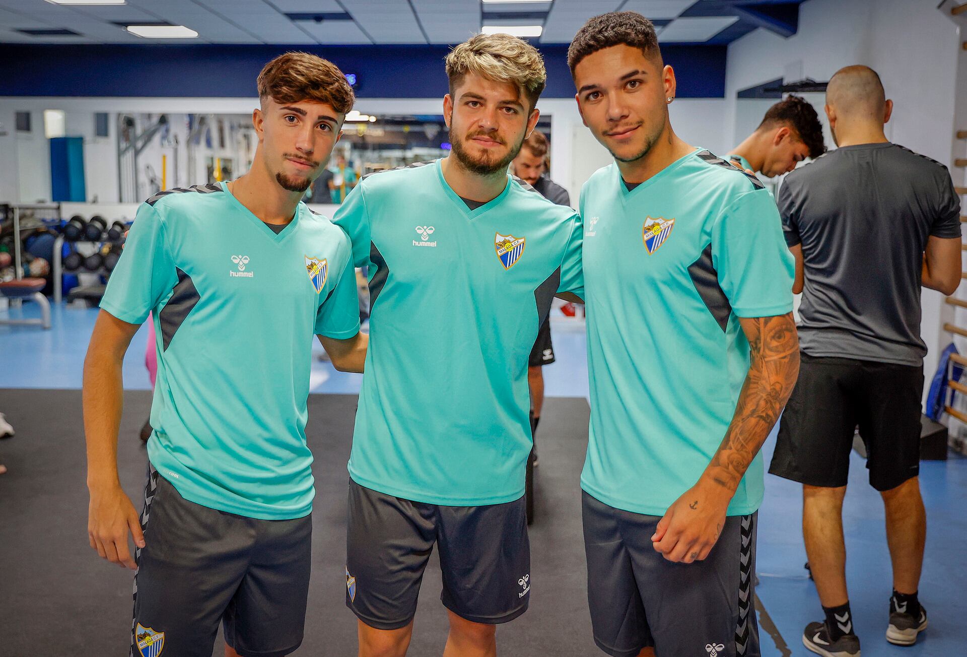 Las nuevas prendas de entrenamiento del Málaga para la próxima temporada