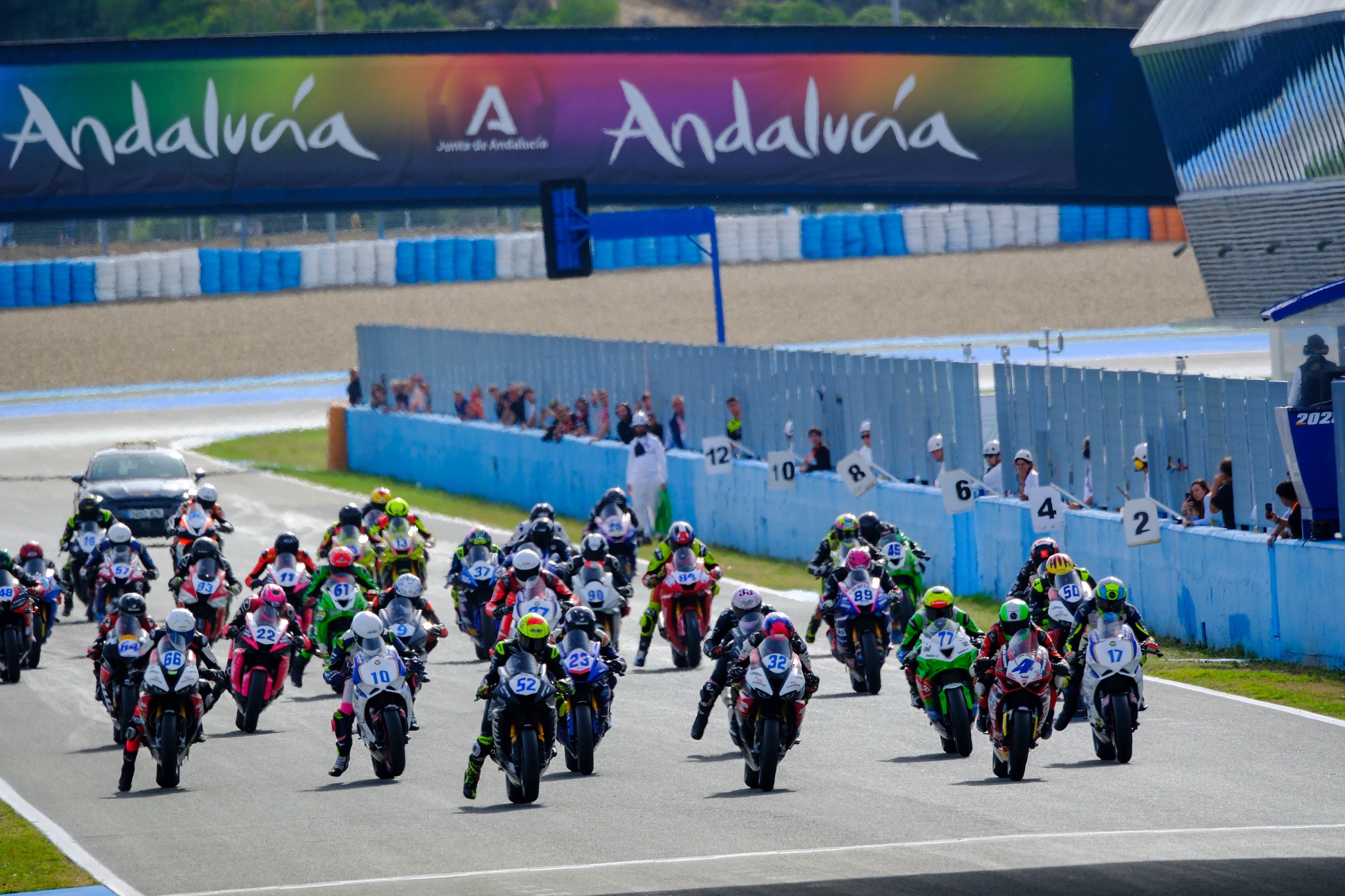 Carrera del ESBK en el Circuito de Jerez este domingo