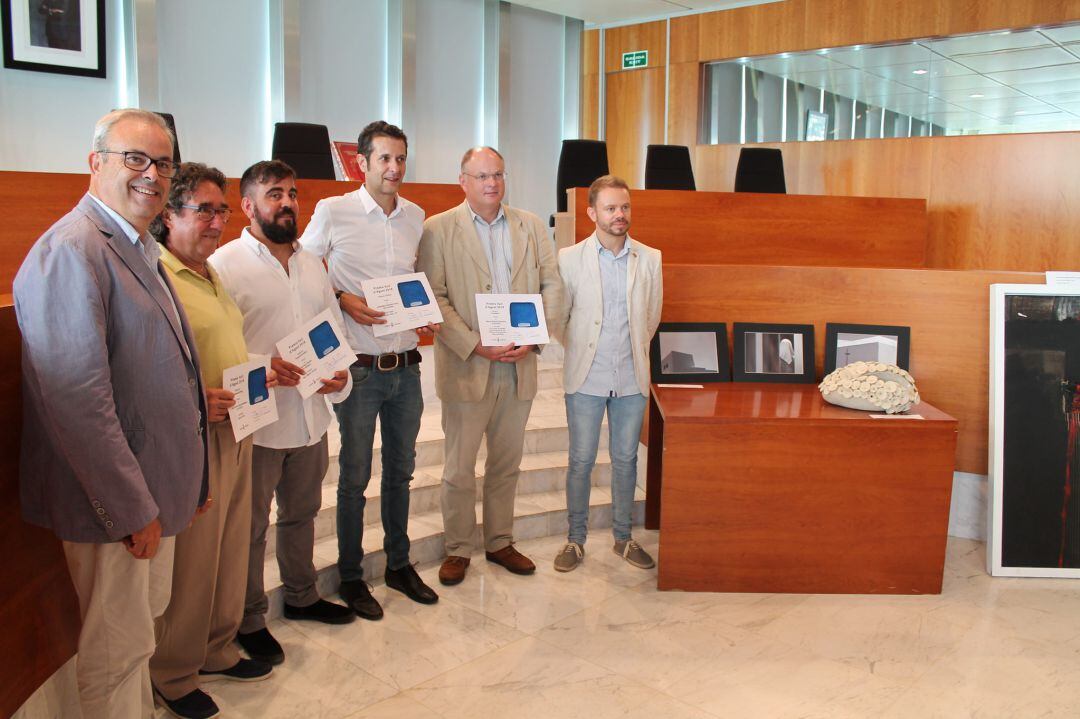 Imagen de archivo de los premiados en 2018