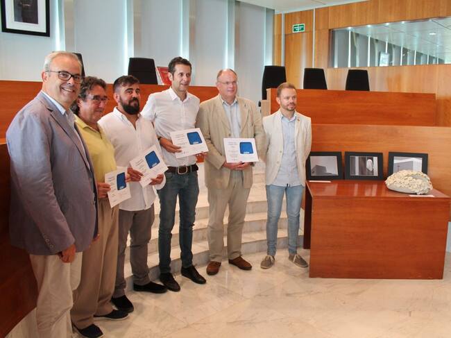 Imagen de archivo de los premiados en 2018
