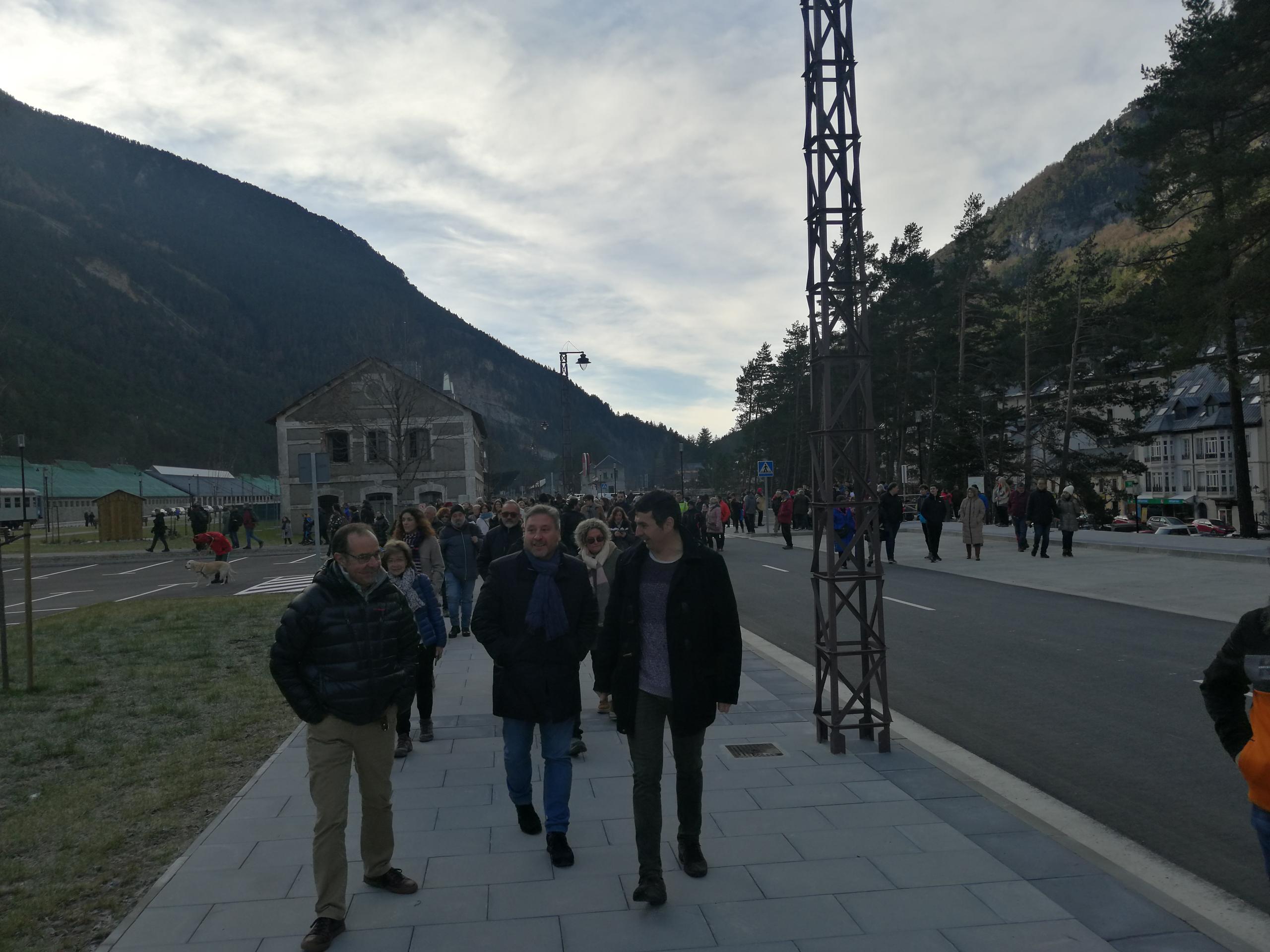 Inauguración de la nueva explanada de Arañones. 7/01/2023