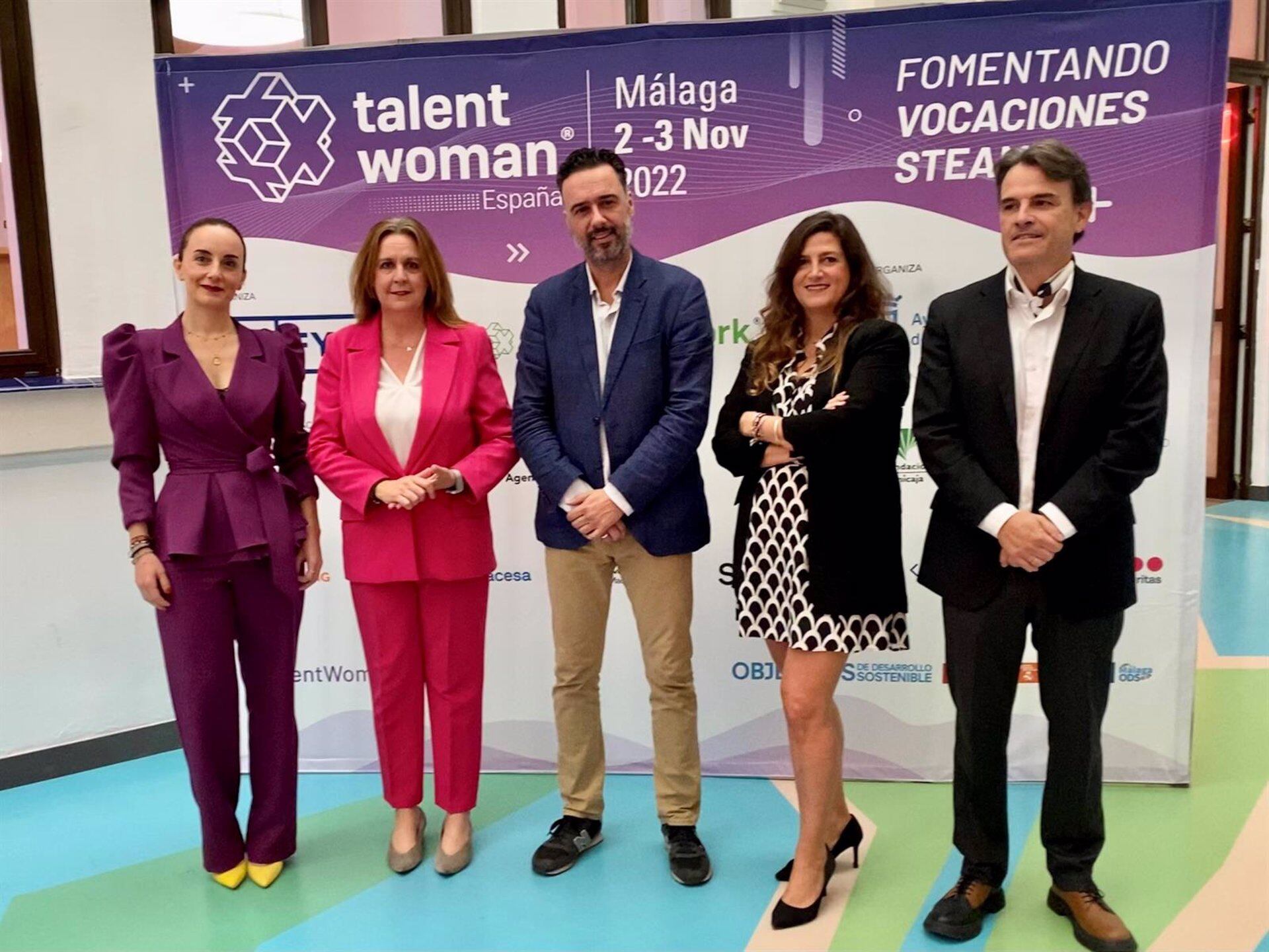 Presentación de la V edición de Talent Woman en el Palacio de Ferias y Congresos de Málaga