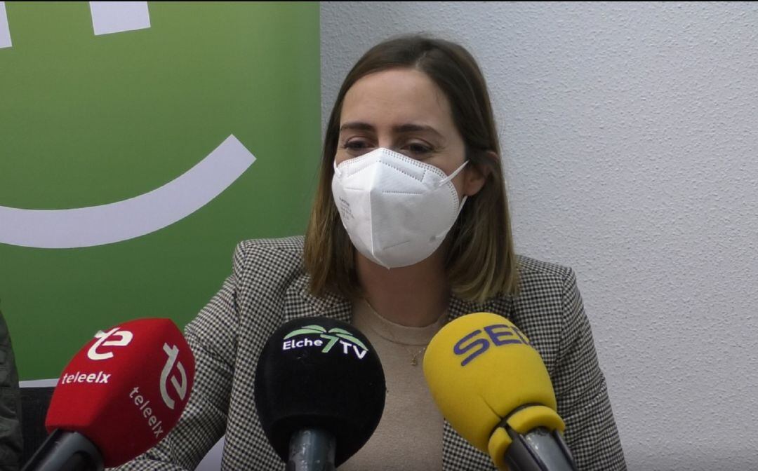 Esther Díez, portavoz de Compromís per Elx