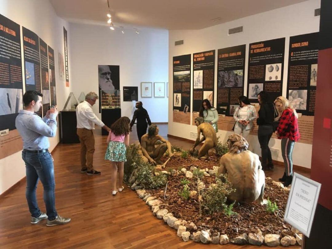 Una de las exposiciones que acoge Paleomágina en Bedmar