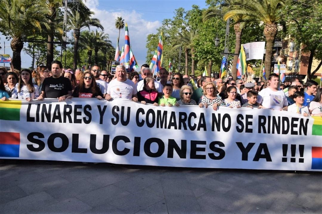 En anteriores ocasiones, Linares no ha dudado en llenar las calles para protestar por lo que consideran justo