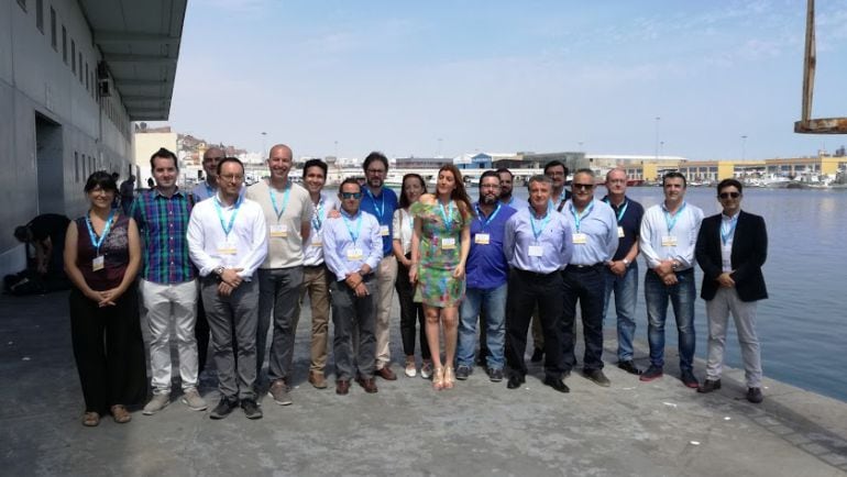 Varios de los participantes en la cita de ayer con Almería 2019.