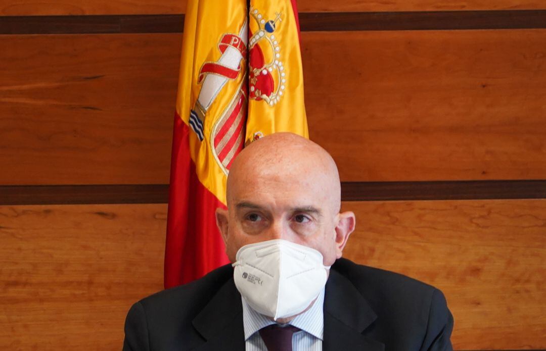 El consejero de Agricultura, Ganadería y Desarrollo Rural, Jesús Julio Carnero.