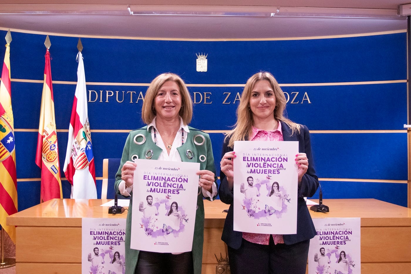 La DPZ conmemora el día contra la violencia de genero con un manifiesto y una campaña de sensibilización.