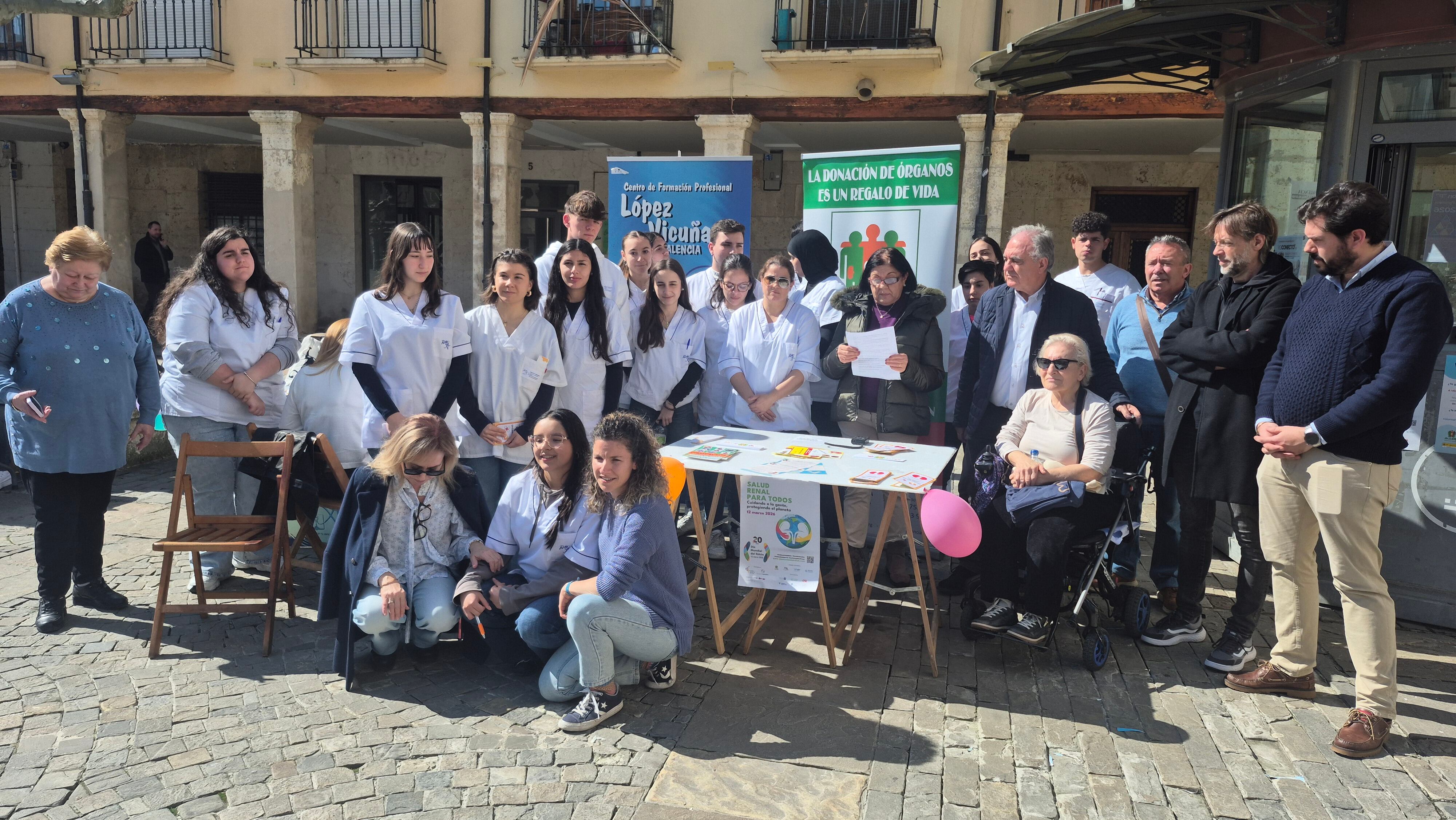 Palencia visibiliza la enfermedad renal con actividades de prevención y datos locales que alertan del aumento de casos