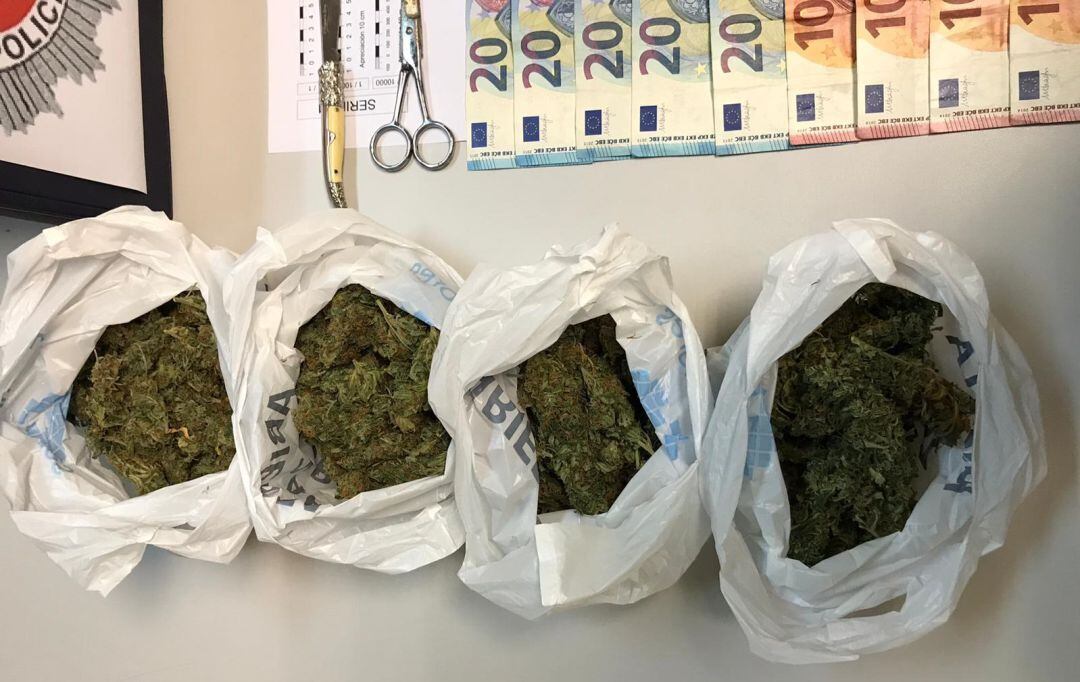 Incautación de Marihuana por parte de la Policía Local