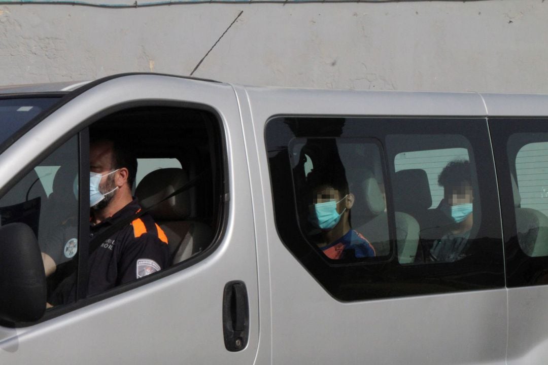 Repatriación de menores de Ceuta a Marruecos.