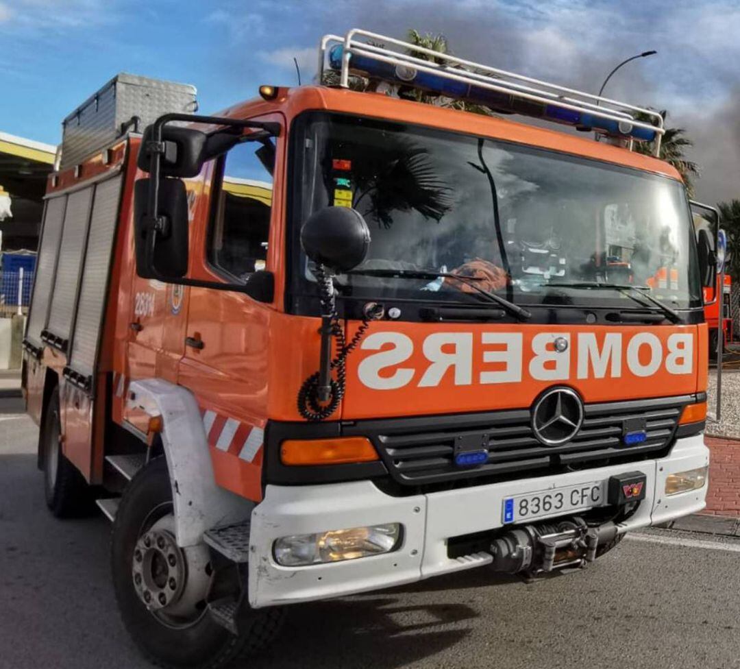 Imagen de archivo de una camión de los bomberos 