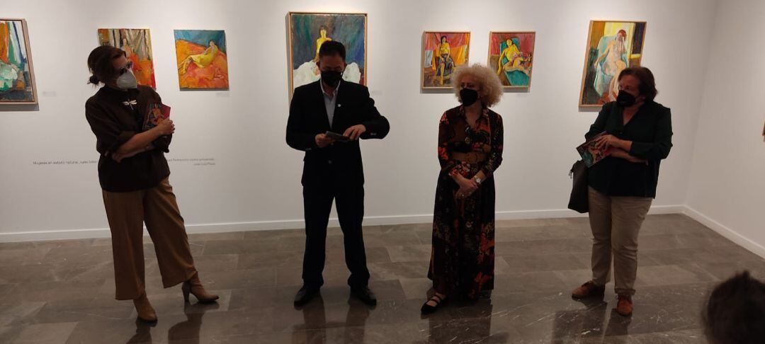 Inauguración de la exposición de Lieba Clark en el museo Zabaleta-Miguel Hernández