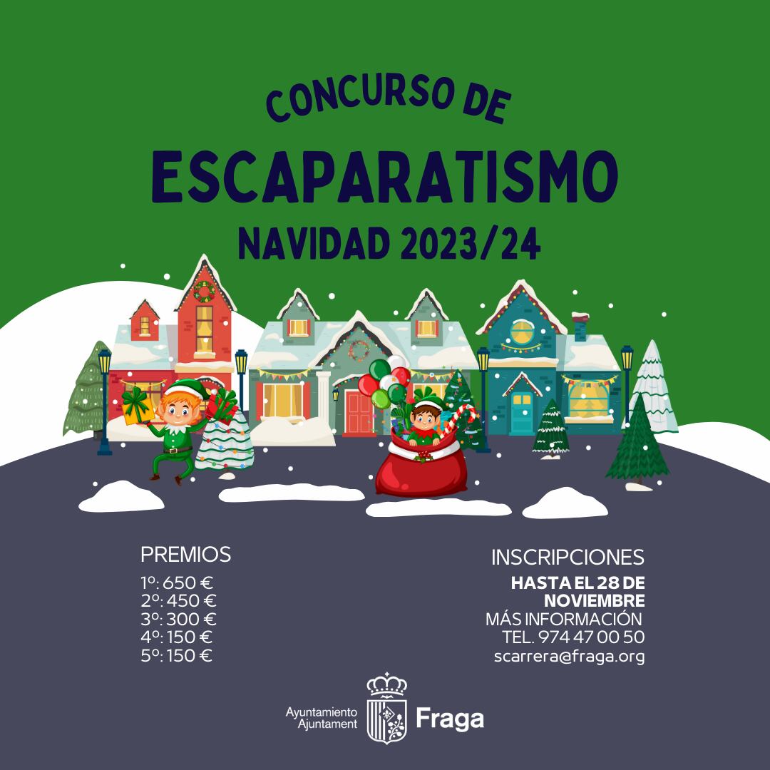 Fraga abre las inscripciones para el concurso de escaparatismo de Navidad
