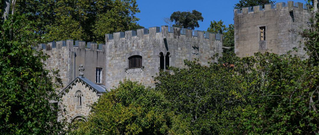 Fachada del Pazo de Meirás