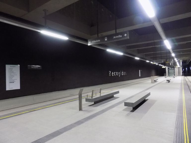 Estación de Recogidas del metro de Granada