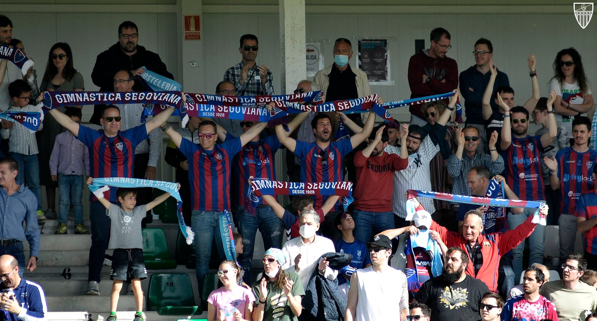 Más de 100 socios han comprado entradas para el partido de la Segoviana ante el Cerdanyola. Fotografía : Juan Martín