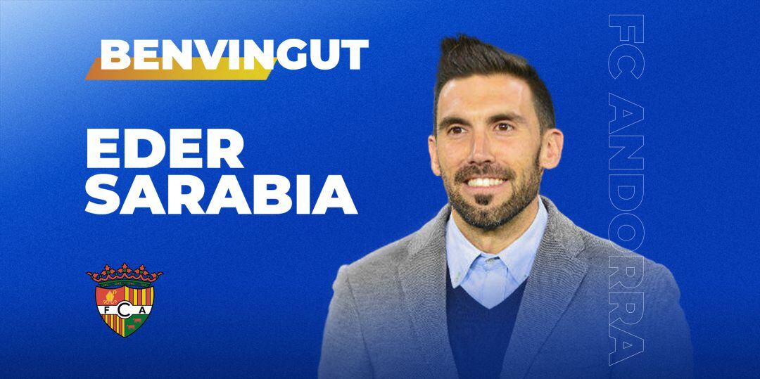 Eder Sarabia, nou entrenador del FC Andorra.