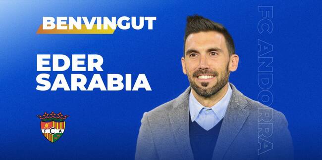 Eder Sarabia, nou entrenador del FC Andorra.