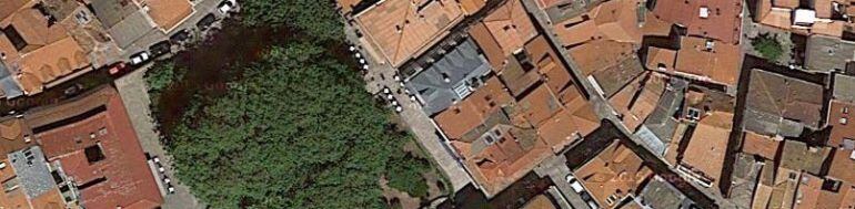 Ciudad Vieja de A Coruña, vista aérea