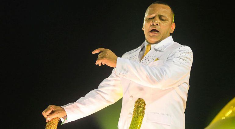 El padre de Neymar, en los carnavales de Río en el pasado año 2016