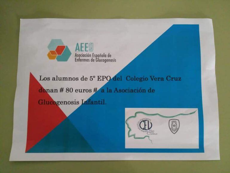 Agradecimiento al Colegio Vera Cruz