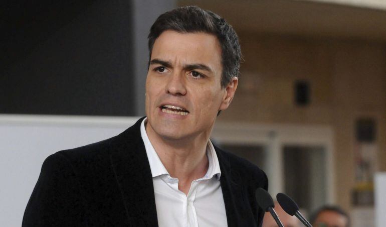 El secretario general del PSOE, Pedro Sánchez.