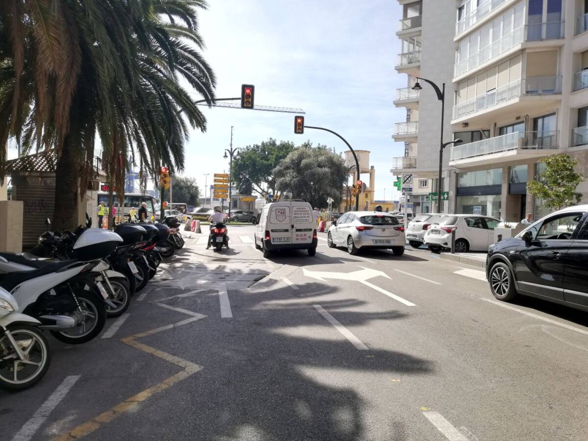 La Alameda de Colón cambia de sentido