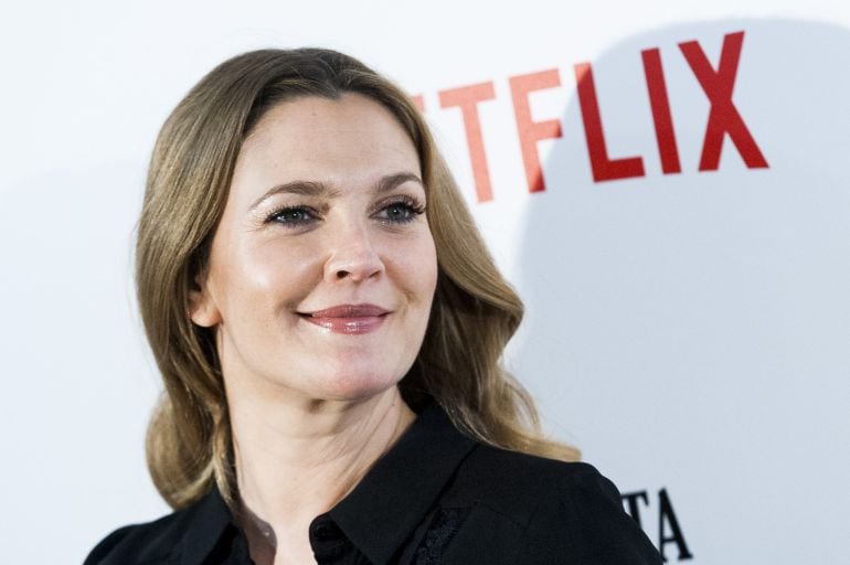 La actriz Drew Barrymore, durante su estancia en Madrid