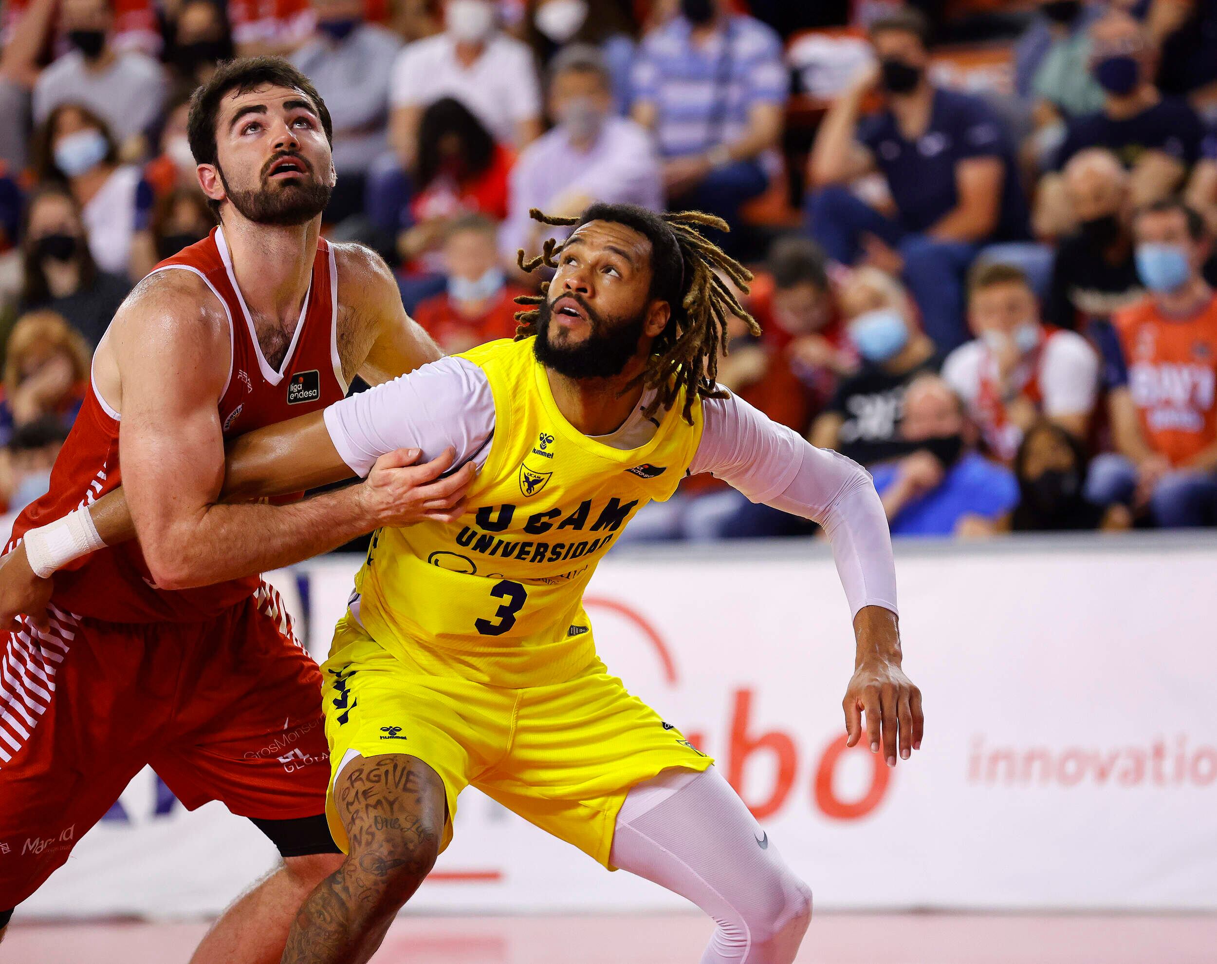 Webb durante el partido ante Manresa