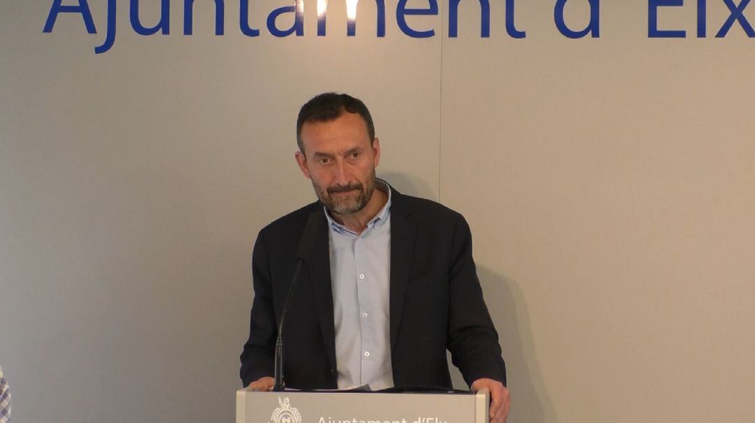 Carlos González, alcalde de Elche y alcaldable por el PSOE.