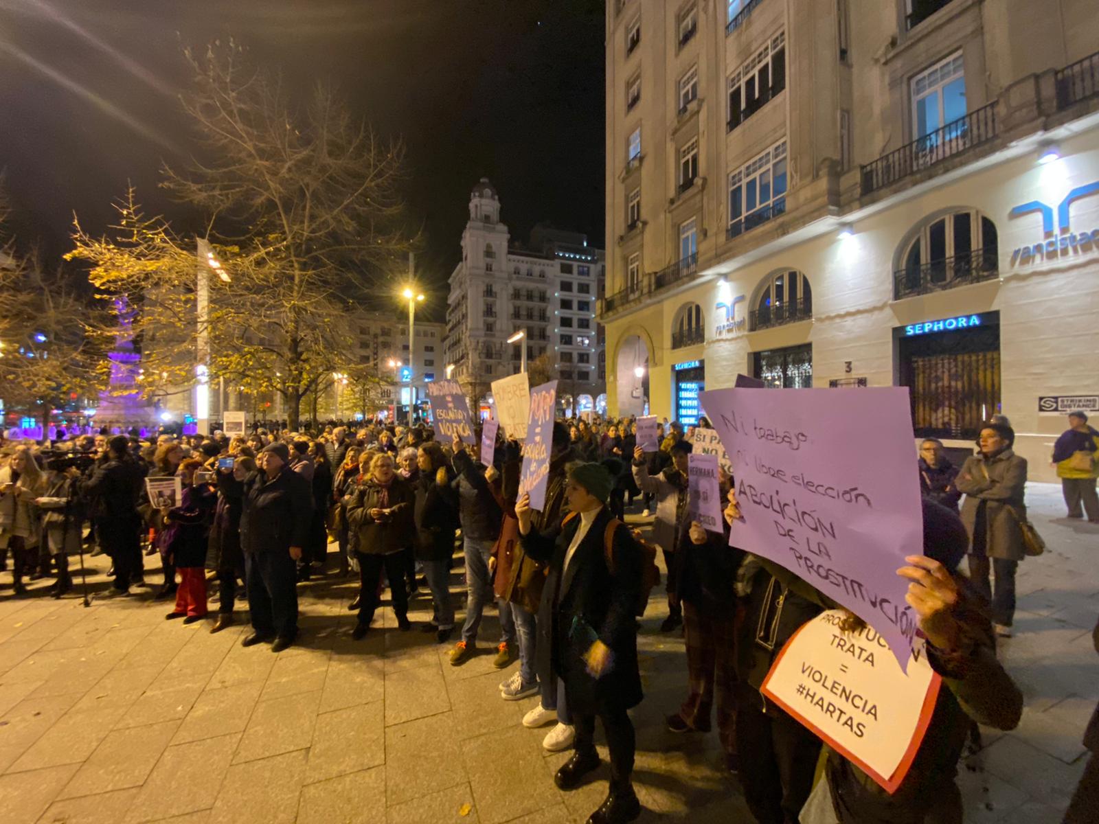 Concentración 25N Zaragoza 2022