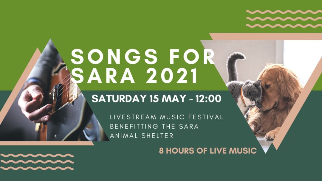 El festival Songs for SARA 2021 se celebrará de forma online el próximo 15 de mayo.