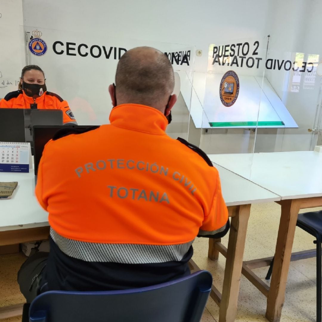 Se retoma la actividad del Cecovid con las tareas de rastreo en Totana.