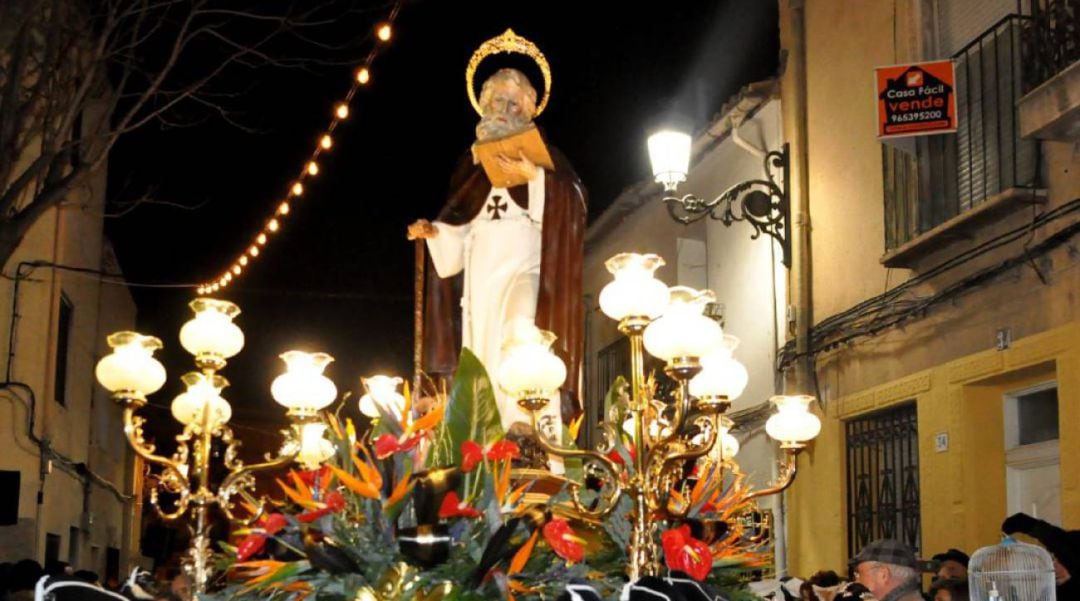 San Antón, patrón de los Moros y Cristianos de Elda 