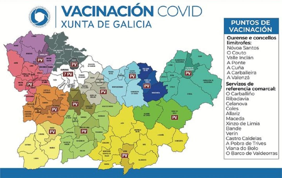 Las citas de vacunación tendrán una doble confirmación: la del Sergas y la del centro de salud