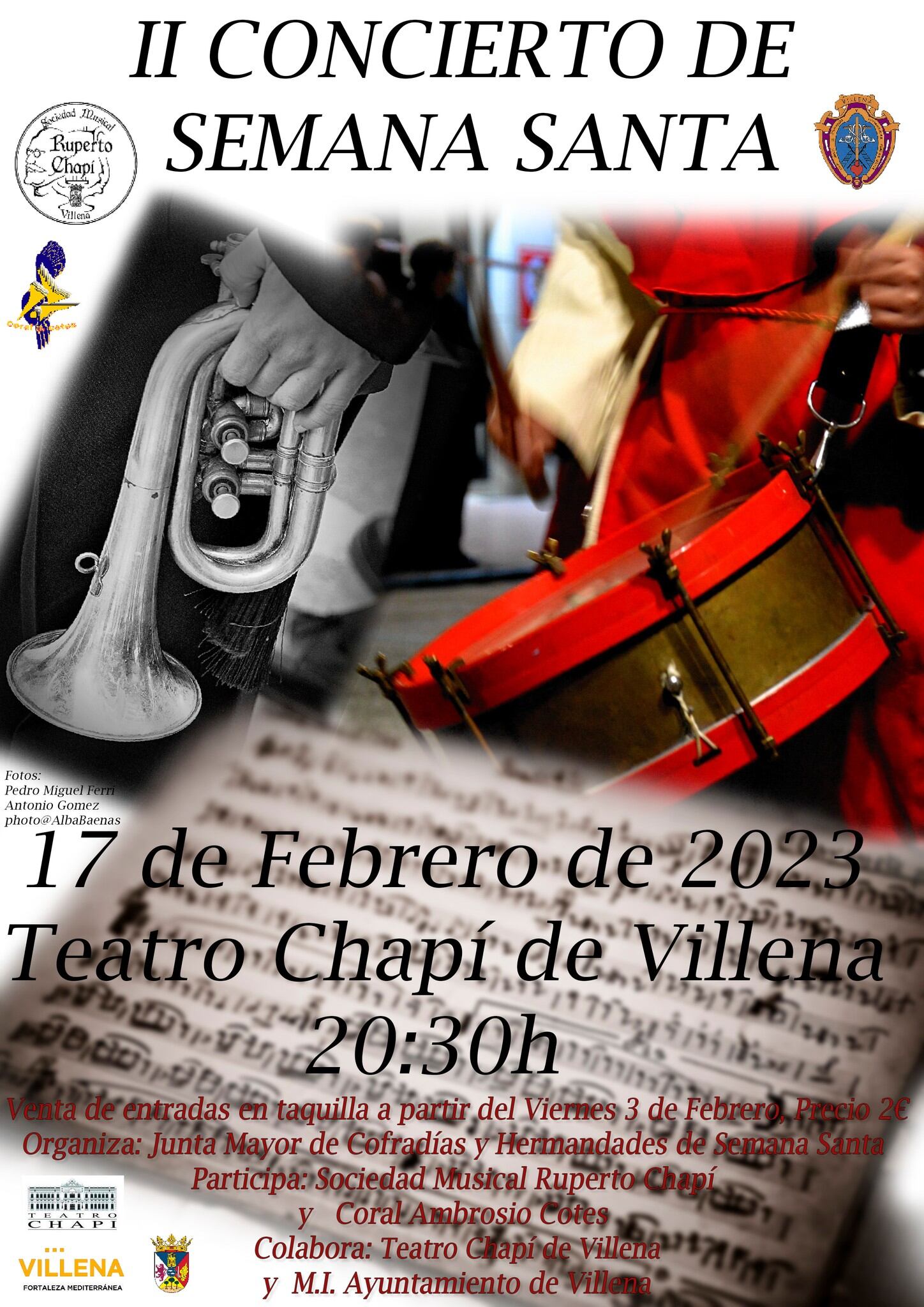 Cartel del concierto