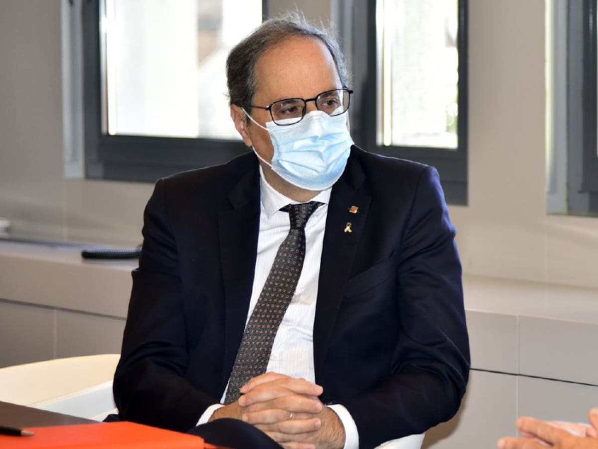 El TC rebutja la suspensió cautelar de la inhabilitació de Torra