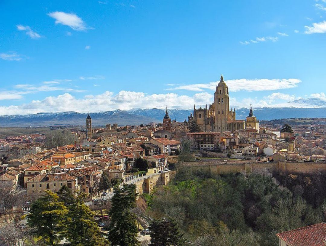 Panorámica de la ciudad de Segovia