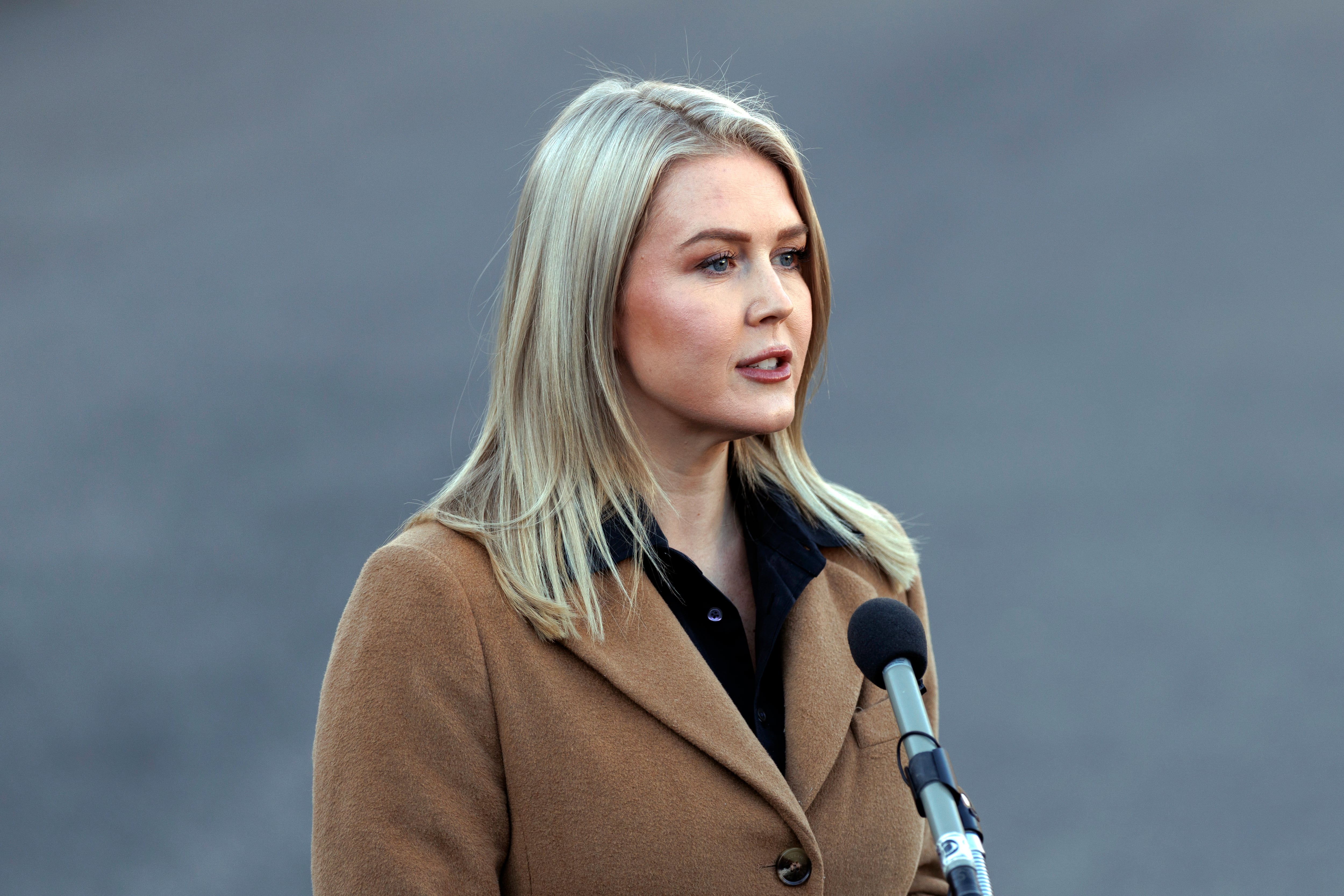 Karoline Leavitt, portavoz de la Casa Blanca