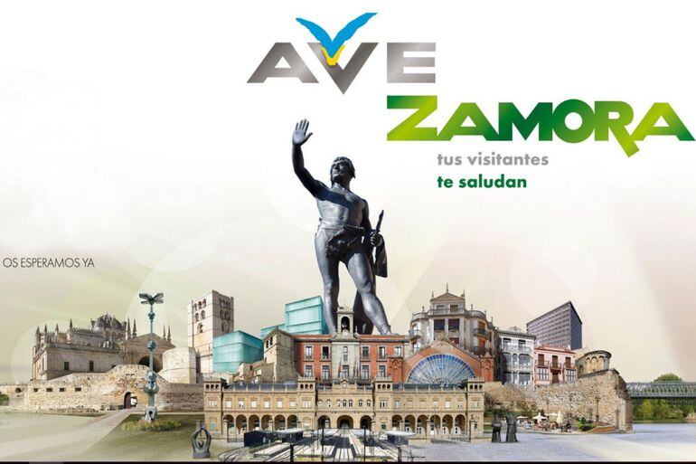 Cartel Turístico realizado por la Concejaía de Turismo del Ayuntamiento de Zamora