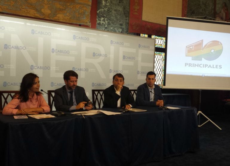 Presentación del Tenerife 40 Pop 2015