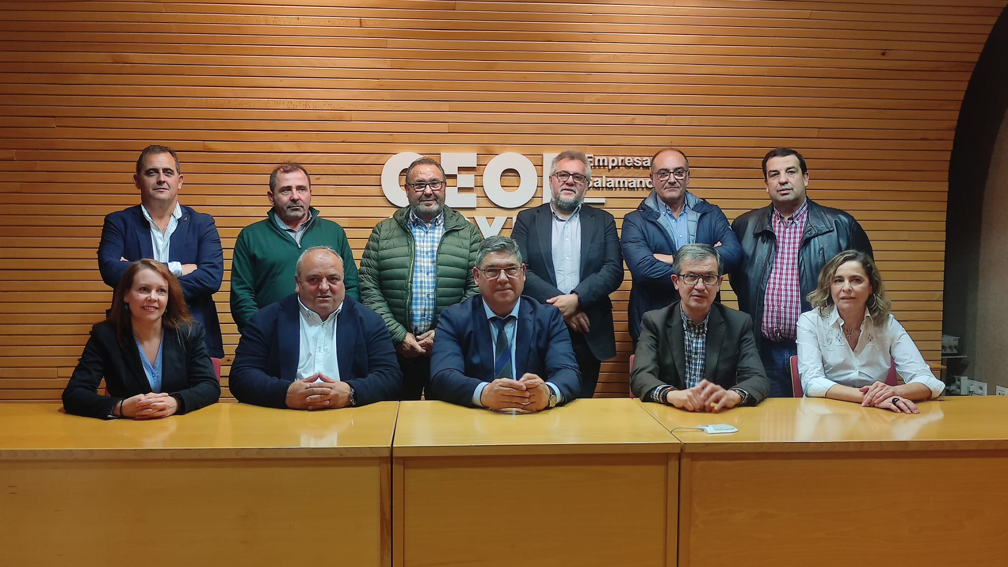 Nueva ejecutiva de CEOE Cepyme Salamanca