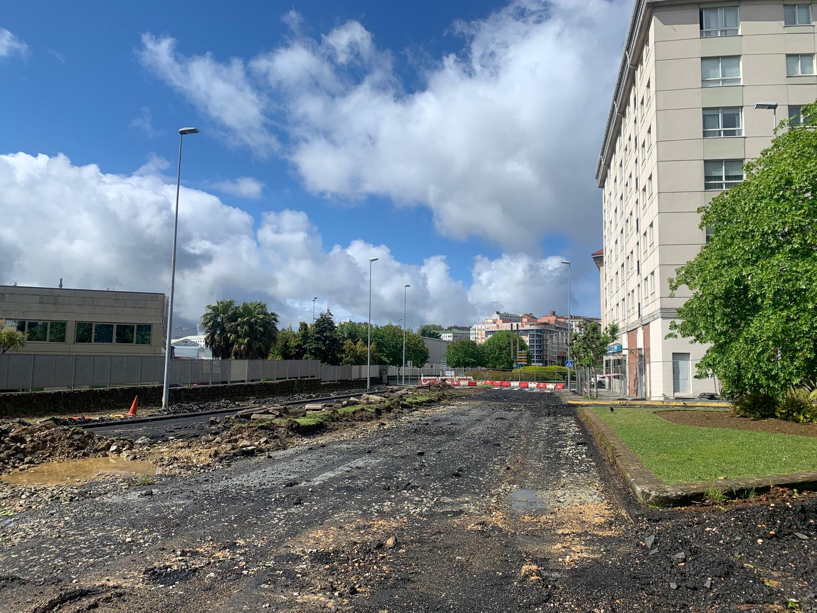 Entorno de la carretera de la Trinchera tras su cierre al tráfico (foto: Cadena SER)