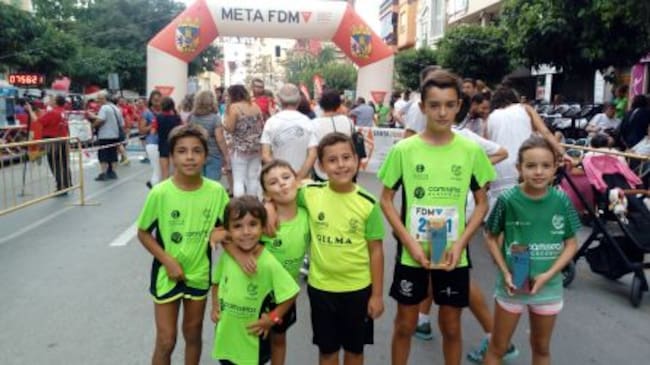 Jóvenes valores del atletismo eldense
