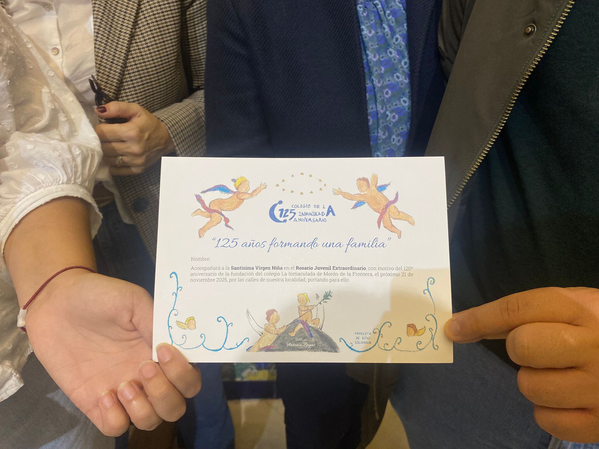 Morón celebrará un rosario con la Virgen Niña por los 125 años del Colegio La Inmaculada