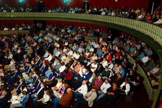 Asistentes a la jornada Murcia en Futuro