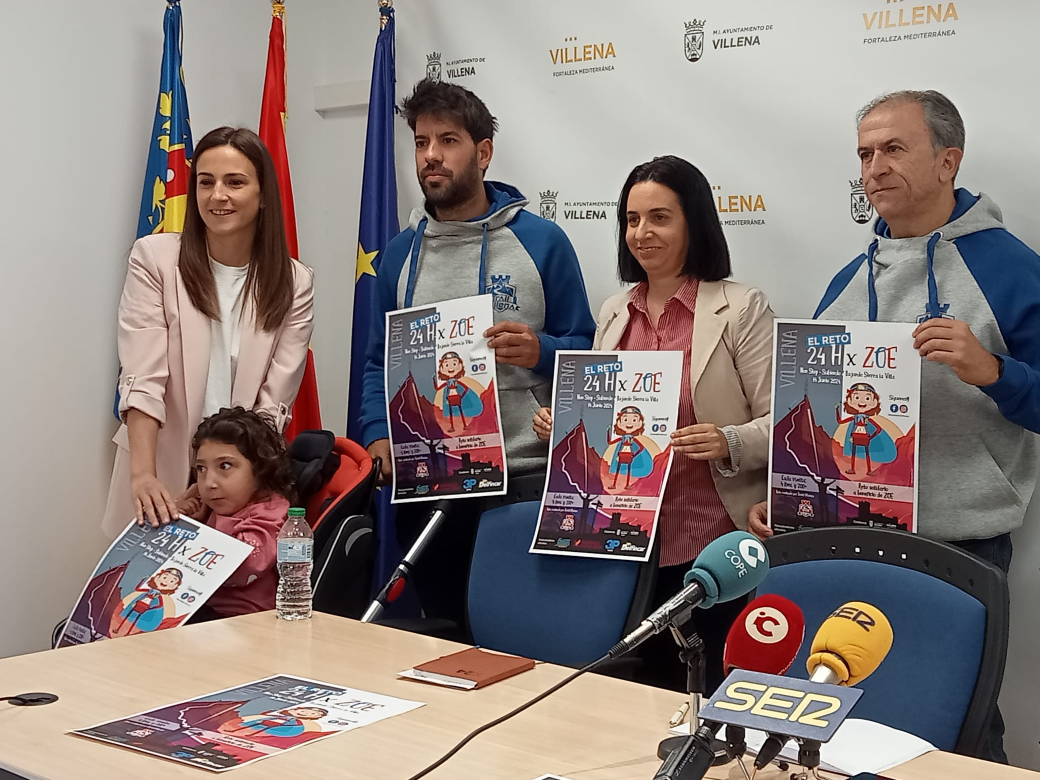 Presentación del evento deportivo y solidario