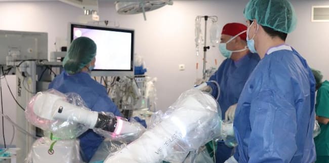 Cirugía robótica en Teruel