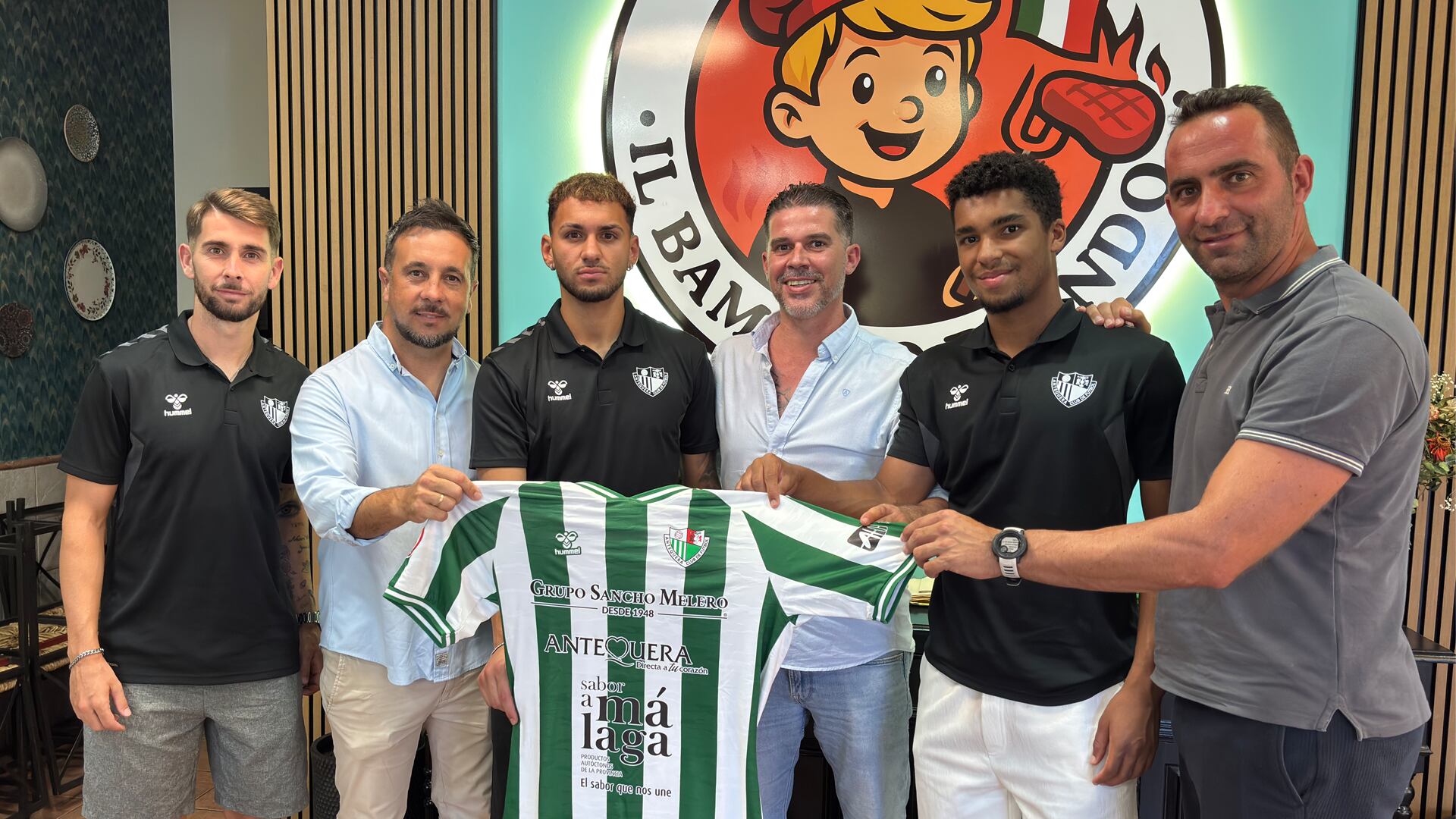 David Ramos, Iván Morales y Edu Sánchez, presentados como jugadores del Antequera CF